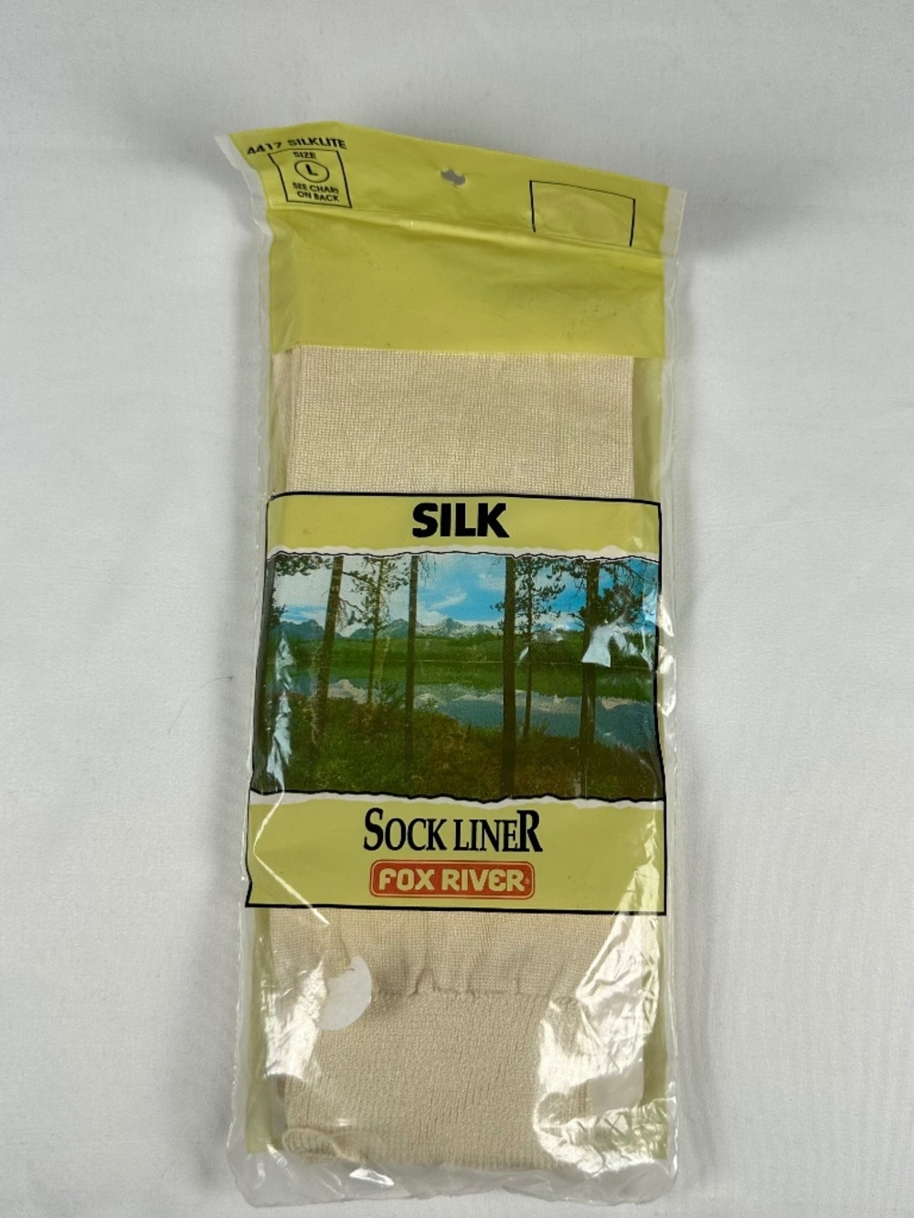 Cross Seasonal Sports and Fox River Silklite 4417 Silk Sock Liner  Size Large